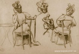 Studie av figurer