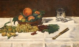 Stilleben: Frukter på ett bord