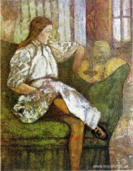 Porträtt av Yvonne Duchamp
