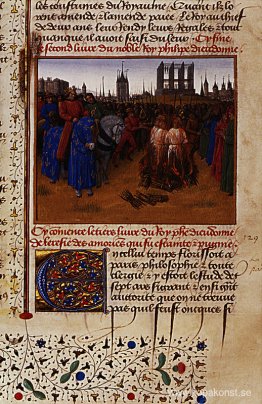 Övertygelse och straff anhängare av Amaury de Chartres