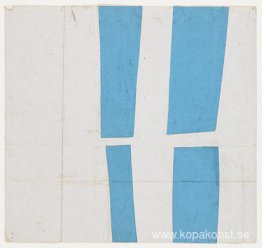 Blått och vitt