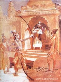 Sri Rama bryter bågen