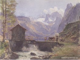 Hoher Dachstein från Lower Gosau