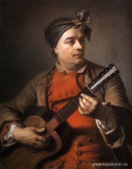 Jacques Dumont le Romain spelar gitarr