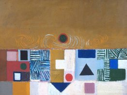 Square Motiv, Blue and Gold: The Eclipse