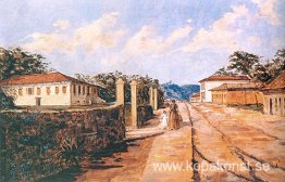 Rua de São Paulo Antigo (Rua da Consolação på 1800-talet)