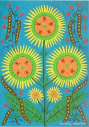 Kära vänner, jag ger er solen och min soliga konst