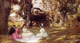 Picknick Under Träden