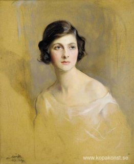 Porträtt av Lady Rachel Cavendish