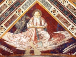 St. John (detalj av De fyra evangelisterna)