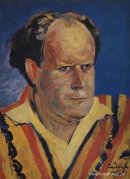 Porträtt av filmregissören Sergei Eisenstein