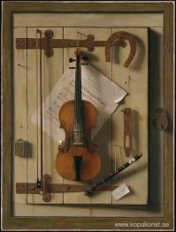 Stilleben – fiol och musik