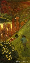 Herde i dalen av Chateauneuf