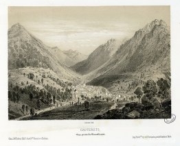 Cauterets - Vue pris du Mamelon vert