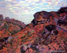 Crozant, Sedellebergen, morgon