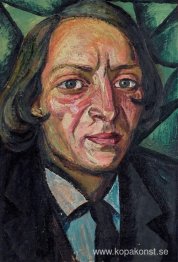 Porträtt av poeten Venedict Mart