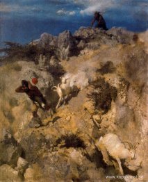 Pan skrämmer en herde