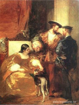 Francis I och hertiginnan av Etampes