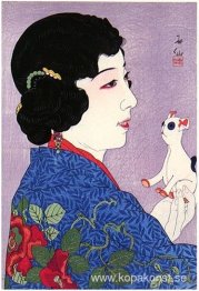 Mizutani Yaeko som Tsubaki-hime i La Traviata