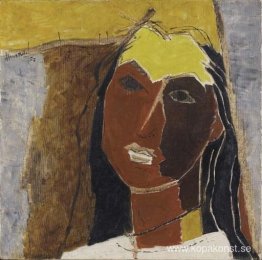 Utan titel (Porträtt av Sonali Das Gupta, fru till Roberto Rosse