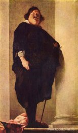 Porträtt av en fet gentleman