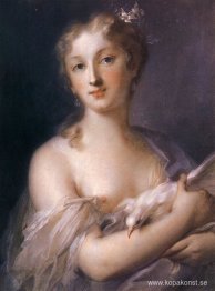 Nymf följt av Apollo