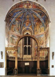 Utsikt över det stora apsidalkapellet