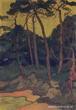 Tallar på stranden