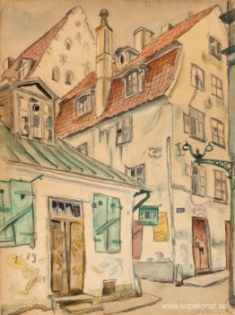 En gatubild från Riga