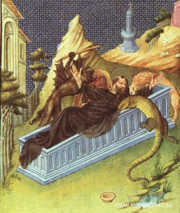 St Anthony attackerad av djävlar