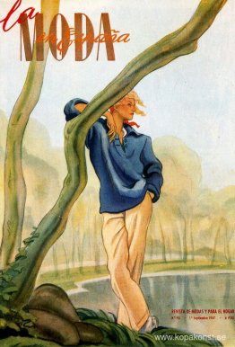 Omslag till "La moda en Espana"