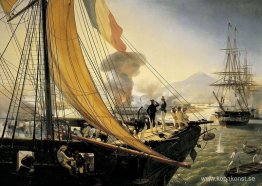 Scen från den mexikanska expeditionen 1838