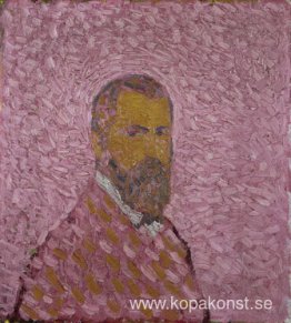 Självporträtt i Rose
