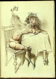 Illustration för Oeillades ciselées en branche (Blickar skurna p