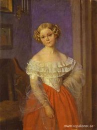 Porträtt av Olga Ivanovna Demonkala