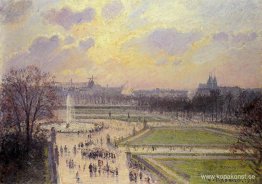 Bassin des Tuileries, eftermiddag