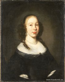 Porträtt av en ung kvinna