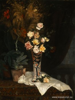 Stilleben med blommor