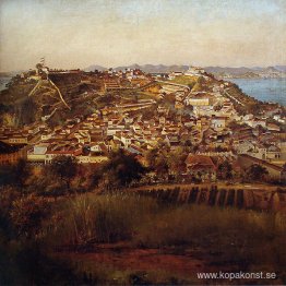 Studie för Panorama of Rio de Janeiro