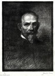 Steinlen de Face Tete Droite