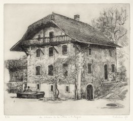 House of the old Dime i Antagnes Canton Vaud Schweiz / Suisse
