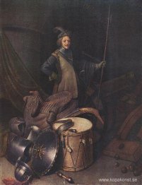 Officer i Marksman Society i Leiden