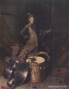 Officer i Marksman Society i Leiden