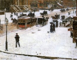 Fifth Avenue på vintern