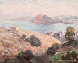 Landskap från Korsika (Ajaccio)