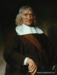 Porträtt av en vördnadsvärd gammal man