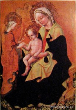 Mystiskt äktenskap av Saint Catherine of Alexandria