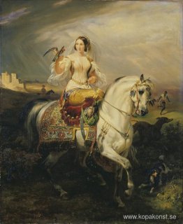 En algerisk Lady Hawking