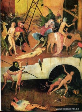 The Haywain Triptych (detalj)