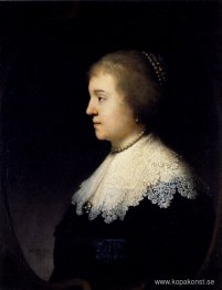 Porträtt av Amalia van Solms